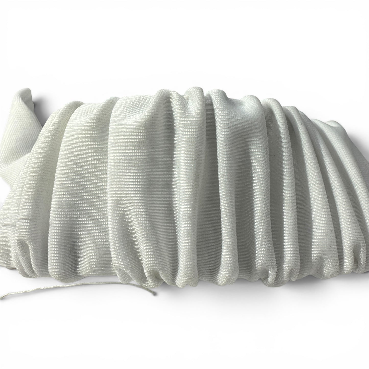 Visera Deportiva Blanca Plisada