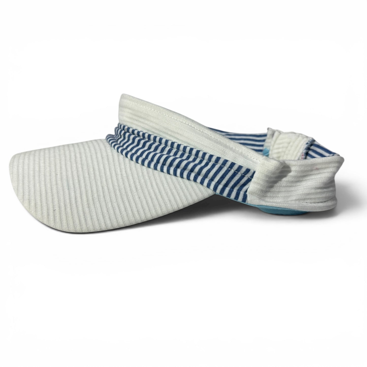 Visera Marinera Blanca y Azul