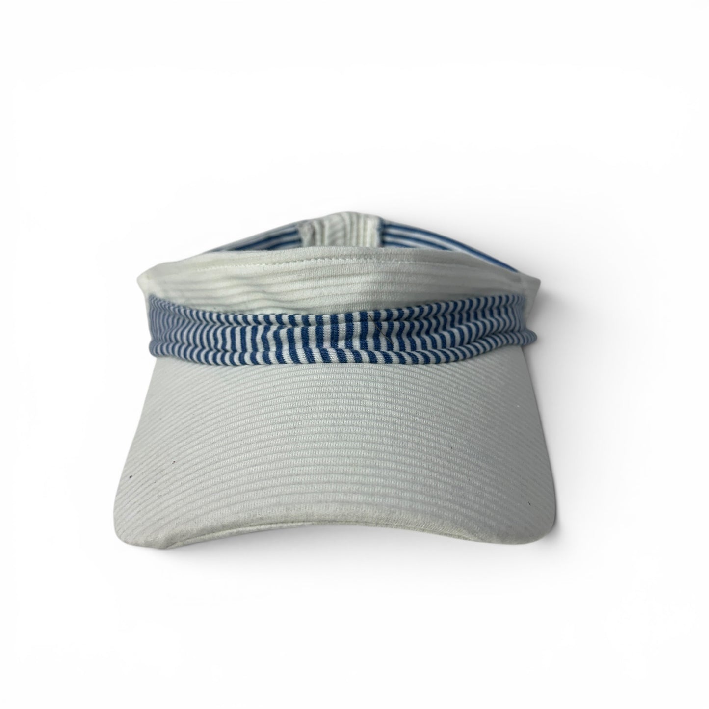 Visera Marinera Blanca y Azul