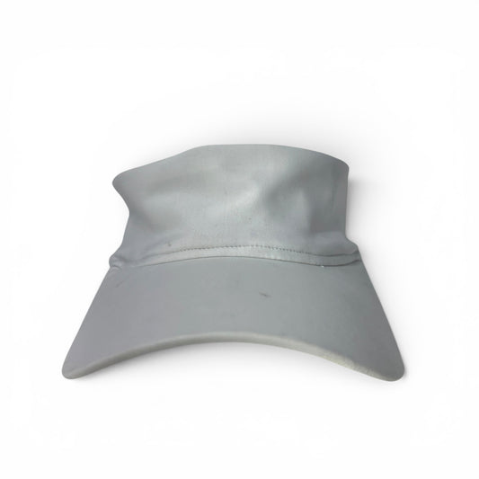 Visera Deportiva Blanca Plisada