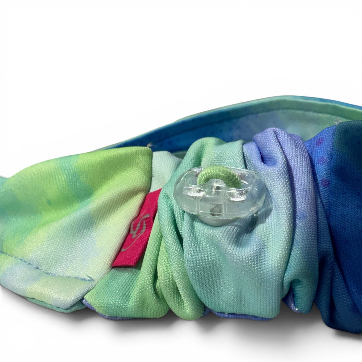 Visera Deportiva Aurora Acuarela Verde Azul